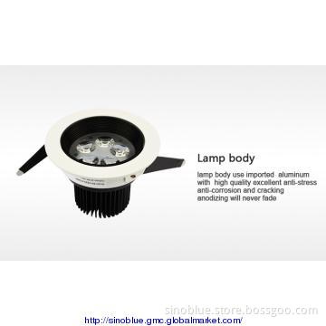 Energy Saving 5W Turning Anti-glitz  LED Downlight LED Spotlights